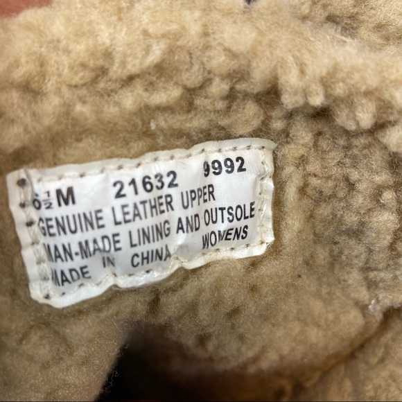 Timberland Women's Dark Brown Suede Lather Sherpa Lined Knee High Boots 6.5 - Picture 4 of 16